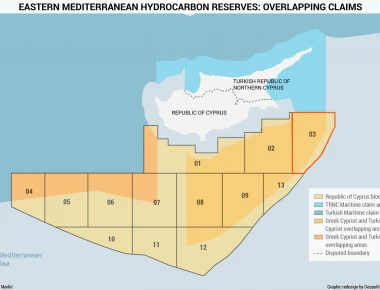 Κυπριακή ΑΟΖ: Εκνευρισμός από Άγκυρα αλλά δεν αμφισβητεί το Οικόπεδο 10